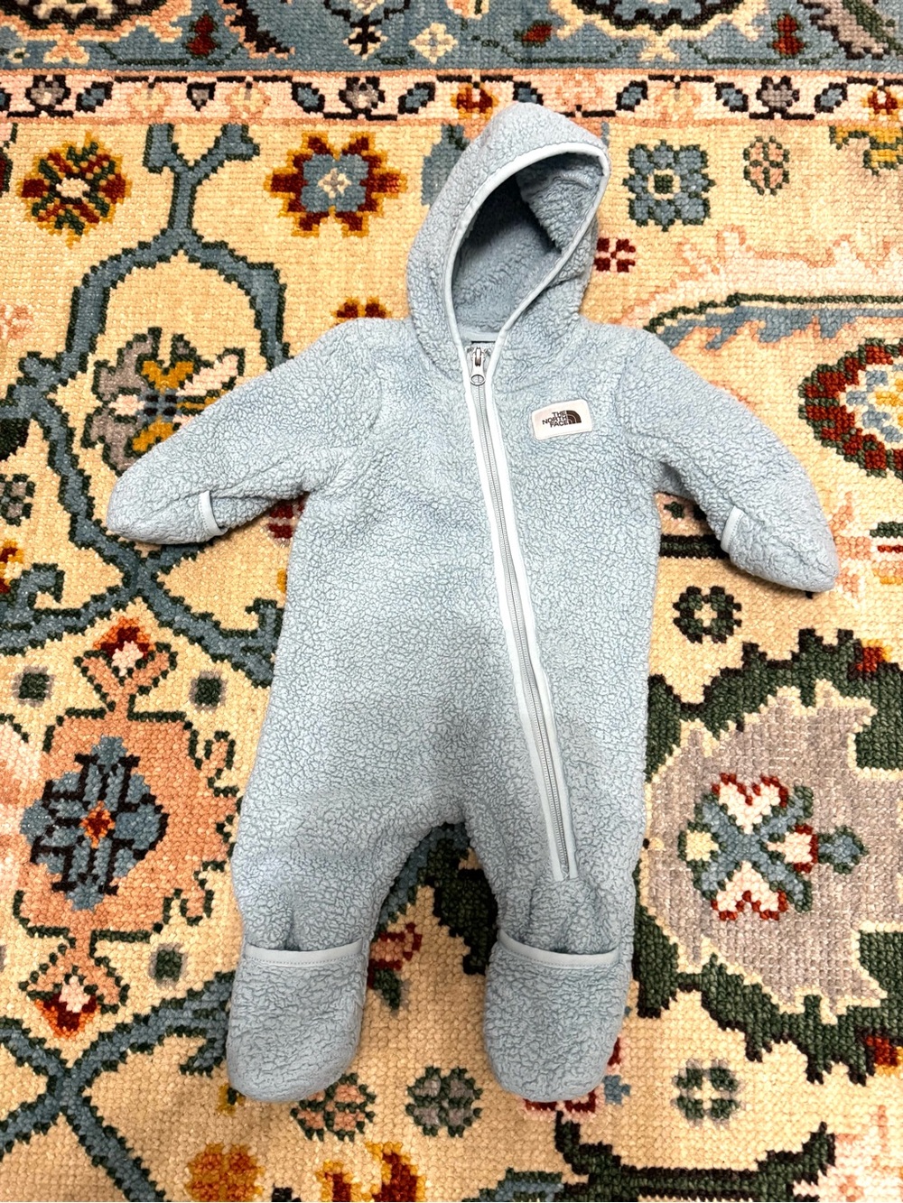 North Face Baby Sherpa Bunting Footie Onesie